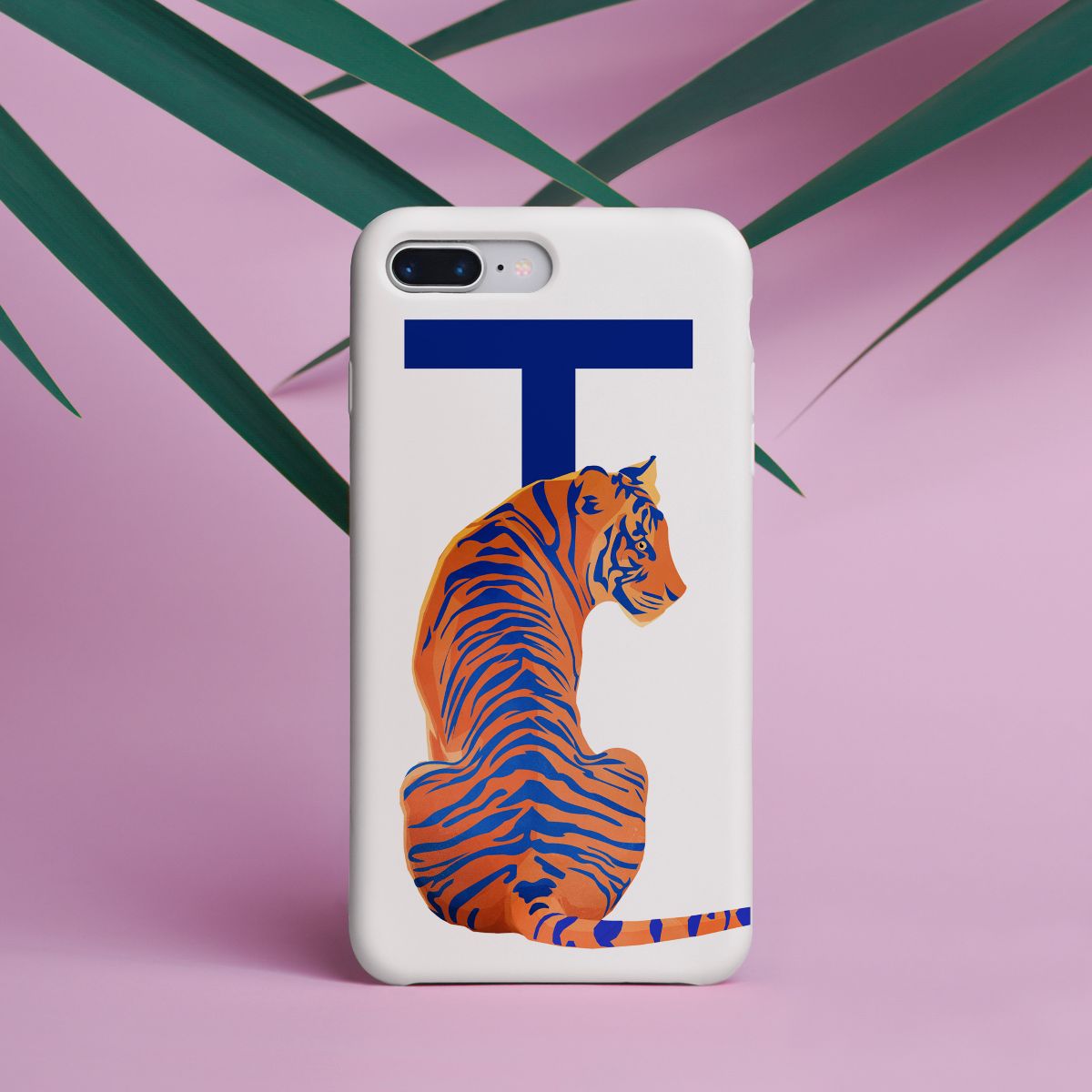 Goed Blauw: Alphabet T for Tiger - phone case