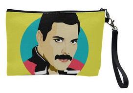 Unique makeup bags with Freddie Mercury - a great idea for Mother's day gift