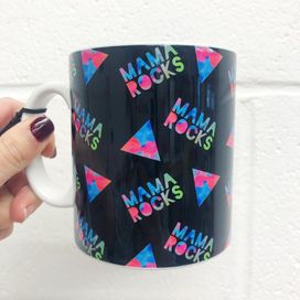 Personalised text on mug