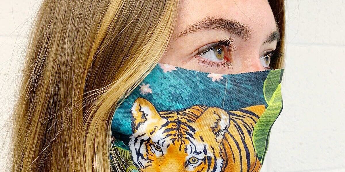 Jungle Tiger - washable face mask