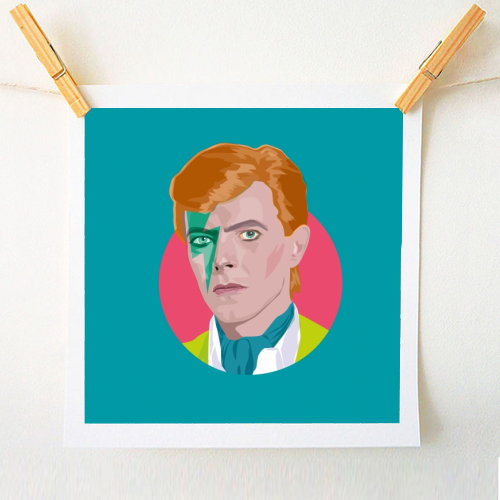 David Bowie art printы on ArtWow