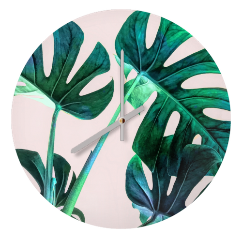 WILD LEAVES -  unusual clocks from UK designed by Art Wow artist Uma Prabhakar Gokhale