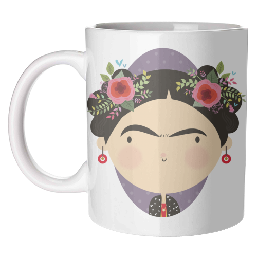 Frida - photo coffee mugs by Art WOW designers