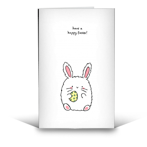 HOPPY EASTER! - easter greeting cards designed by Ellie Bednall for ArtWow