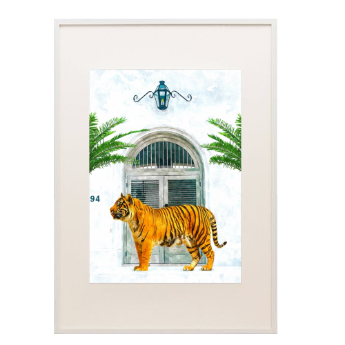 94 TROPICAL - printed framed prints by Art WOW artists