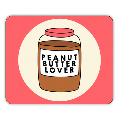PEANUT BUTTER LOVER - printed placemats designed by Stephanie Komen for ART WOW