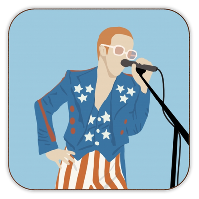 Elton John - design your own coasters