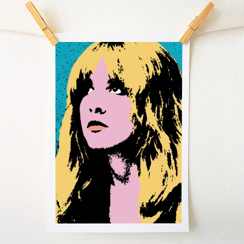 Stevie - a1 canvas prints  by Art WOW artists