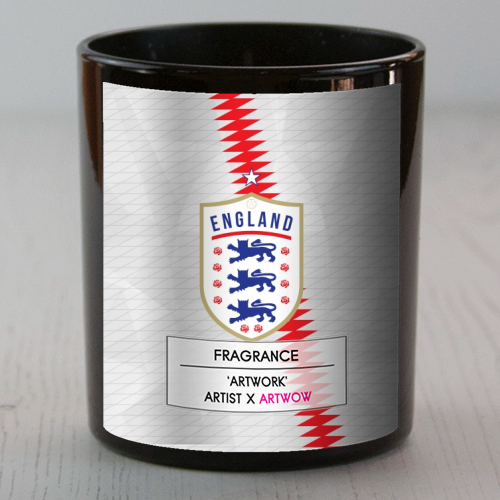 England football - scented candles that actually work, created by Art WOW