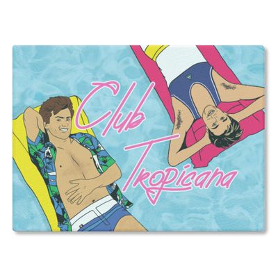 Club Tropicana - wholesale unusual chopping boards - buy on Art WOW