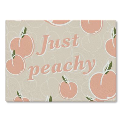 Just peachy - pink chopping board on Artwow.co