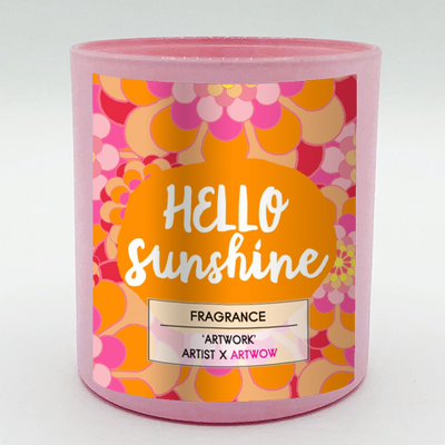Hello Sunshine - scented candle sale UK - buy on Art Wow, wholesale