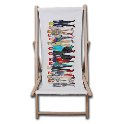 David Bowie fashion - Buy wooden deck chairs from UK on Art Wow