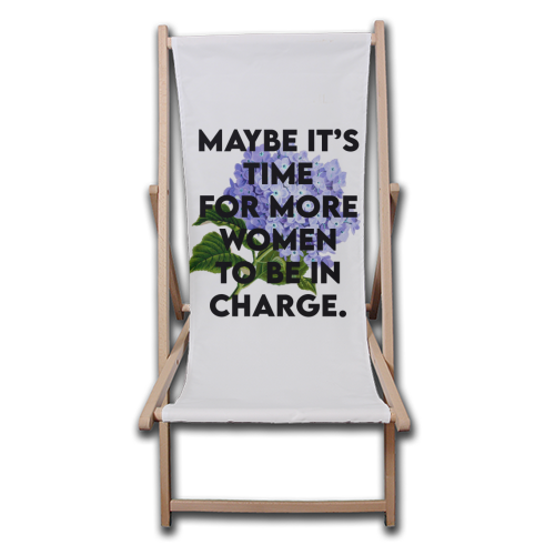 Buy beach deck chairs on Art WOW: Women in charge