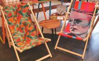 canvas deck chairs on Artwow.co