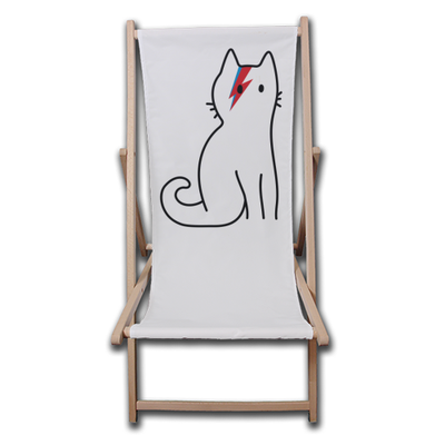 Cat Bowie - Buy luxe wooden deck chairs on Art WOW
