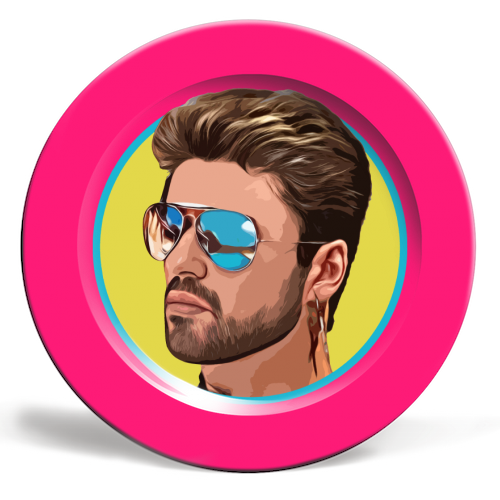 George Michael - dinner plates for sale on Art Wow