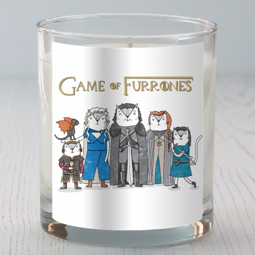 Game of furrones - scented candle by Art Wow