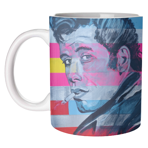 John Travolta coffee mug on Art WOW