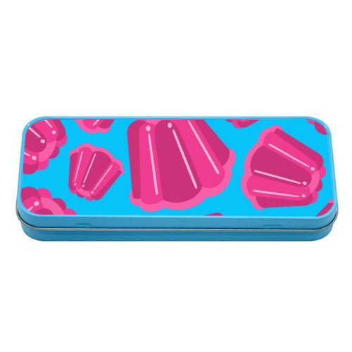 Pink jelly pencil case by Art Wow